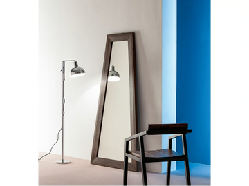 TRAPEZIO - Contemporary style countertop freestanding framed wooden mirror by Devina Nais - view 3